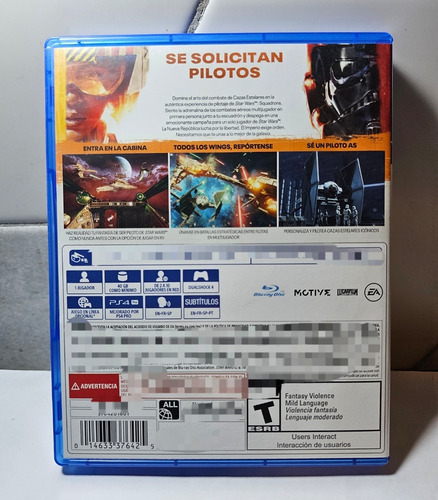 Star Wars Squadrons Ps4 - Impecable - Mastermarket (Reacondicionado)