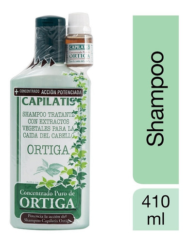 Capilatis Ortiga Shampoo + Concentrado Caida Del Cabello