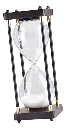 Temporizador De Arena De 30 Minutos, Reloj De Arena Blanco