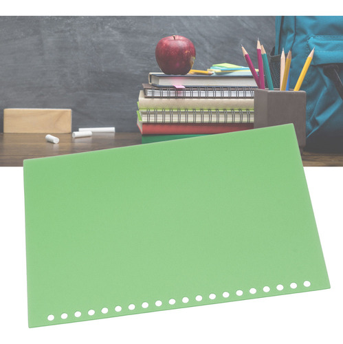 50 Hojas Protectoras Papel Encuadernación Mate A5 20 Agujero