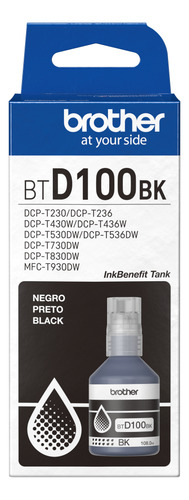 Kit de Tintas Brother Btd100 para Brother T230/T430W/T530DW Tinta Multicolor