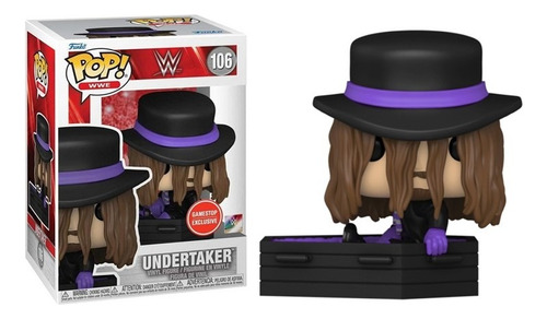 Funko Pop Wwe - Undertaker Out Of Coffin #106