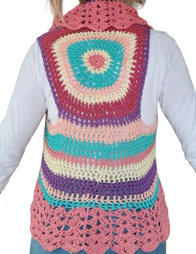 Chalecos largos tejidos a crochet divinos sale