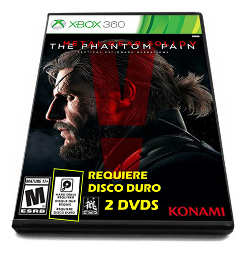 Juego Xbox 360 - Chip Lt3.0 - Metal Gear Solid V The Phantom