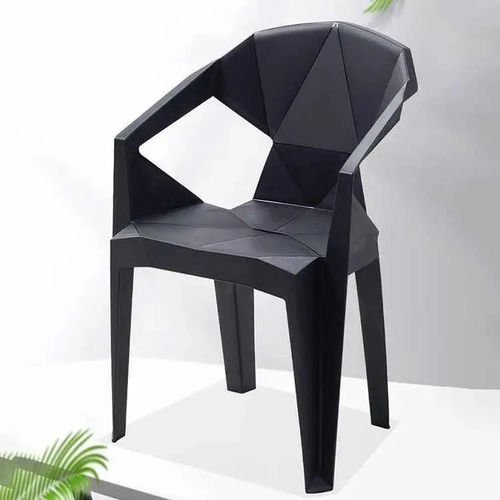 X4 Silla Diamante Para Eventos Fiestas Sillas C/apoya Brazos Negro Silla