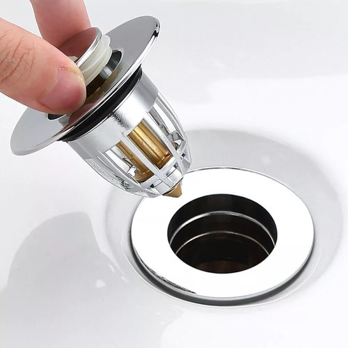 Bounce Core Push Type Fregadero Converter Plug Plug, 4 Unida