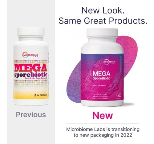 Microbiome Labs Megasporebiotic - Probiótico À Base De Espor