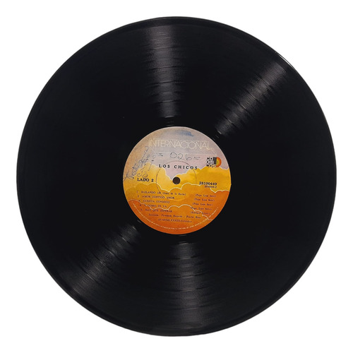 Los Chicos Chayanne Balada Lp Vinilo Colombia 1983 (Usado)