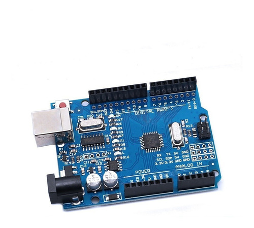 Compatível Arduino Uno R3 Atmega328 Smd Sem Cabo Usb Maker