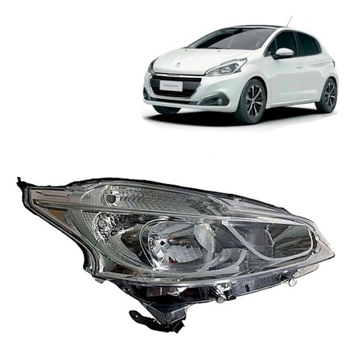 Optico Para Peugeot 208 2013 2015 Izquierdo Incluye Motor