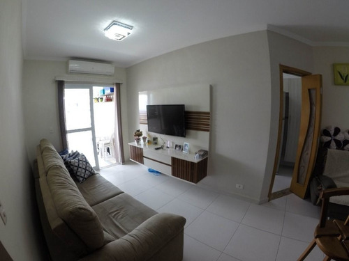 Imagem 4 de 30 de Apartamento Semi Mobiliado E Lazer Completo A Uma Quadra Da Praia Com 2 Suítes À Venda, 86 M² Por R$ 490.000 - Aviação - Praia Grande/sp - Ap3751