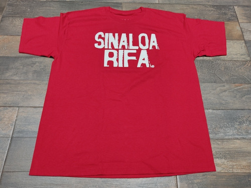 Playera Puro Sinaloa Compa Sinaloa Rifa 