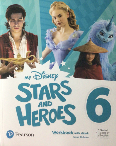 My Disney Stars and Heroes 6 - Workbook with eBook, De Osborn, Anna. Editorial Pearson, Tapa Blanda