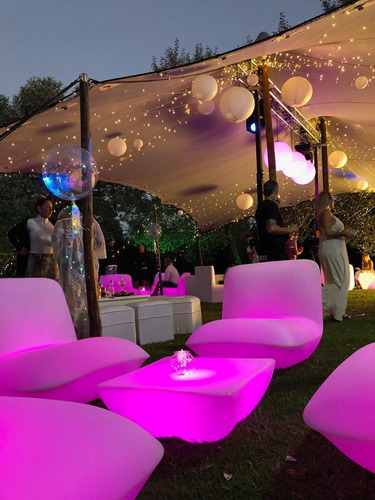 Imagen 9 de 10 de Alquiler Muebles Led Luminosos Barras Pista De Baile Livings