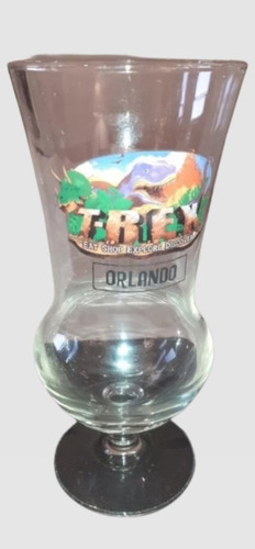 Vaso Restaurante T Rex Orlando. 20,5 Cm Alto X 9 Cm .oferta 