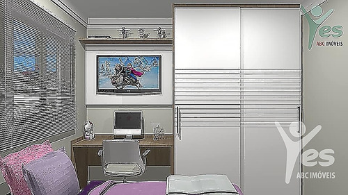 Imagem 6 de 20 de Ref.: 2096 - Apartamento Sem Condomínio,2 Dormitórios E 1 Vaga De Garagem No Bairro Campestre,santo André - Sp - 2096