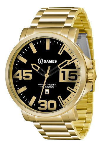 Relógio X-games Masculino Analógico Xmgs1018 P2kx Dourado