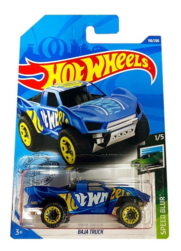 Baja Truck Speed Blur Azul Hot Wheels 1/5 (110)