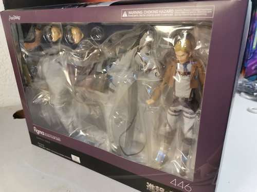 Figma 446 Erwin Smith Attack On Titan Con Caballo (3,700 Ms) (Usado)