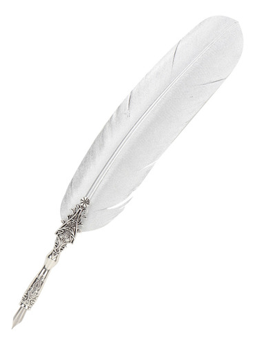 A Letrero Estilográfica Clásico Vintage Quill Pen Con