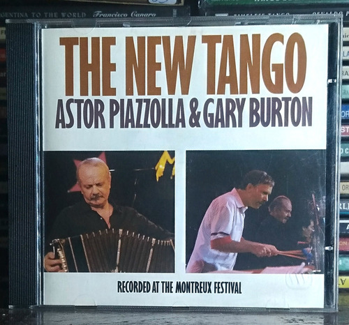 Cd Piazzolla/burton The New Tango (1987 Nuevo Importado) Estándar
