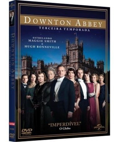 Dvd - Downton Abbey - 3ª Temporada - 4 Dvds - 7,00