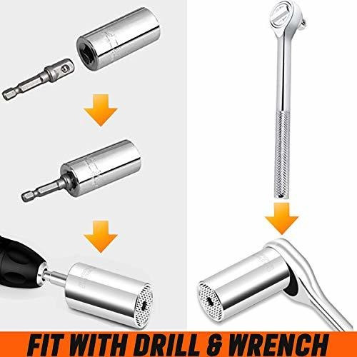 Huryfox Zocalo Agarre Adapter Tool Set For Ratchet