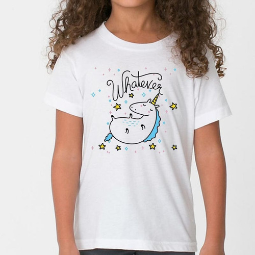 Remera De Niño Unicornio Rainbow  M21