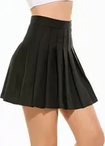 Comprar Falda Corta Tableada,falda Circular,corte A Amplia Casual
