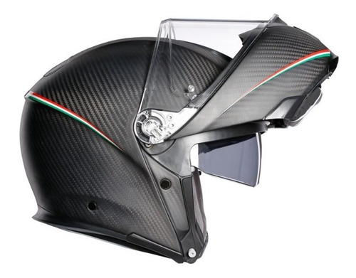 Agv Sportmodular Carbon Tricolore - Casco De Moto