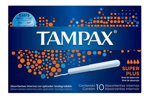 Abs Interno Tampax Super Plus 10un