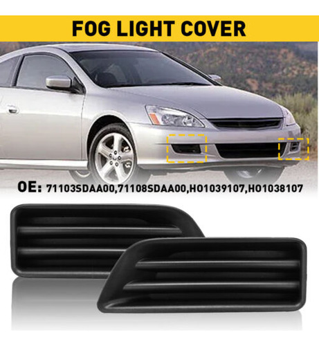 For 2006-2007 Honda Accord Left And Right Side Front Fog Ggg
