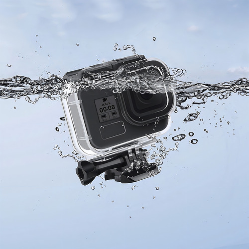 Caixa Estanque De Mergulho Para Gopro Hero 9 E Hero 10 Black