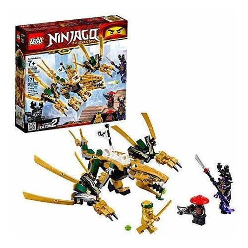 Lego Ninjago Legacy Golden Dragon 70666 Kit De Construccion