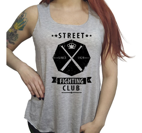 Musculosa Acampanada Street Fighting Club