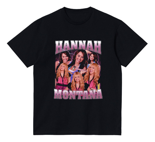 Remera Algodon Sin Género - Hannah Montana Miley Cyrus 002