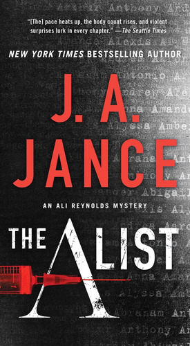 The A List (14) (ali Reynolds Series), De Jance, J.a.. Editorial Pocket Books, Tapa Dura En Inglés