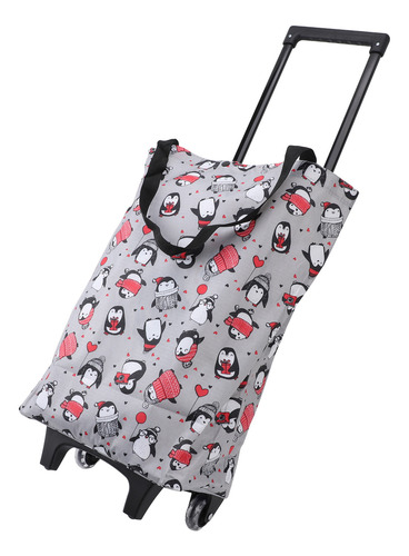 Carrito De Compras Plegable Para Ruedas De Comestibles