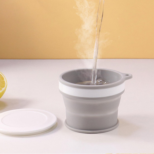 Taza Plegable De Silicona Tazas Plegables Para Viajes Taza P