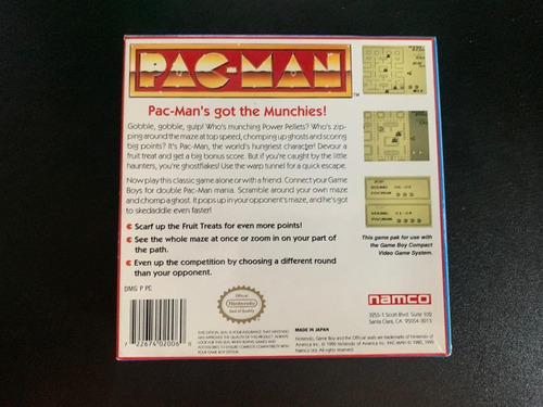 Pac Man Game Boy (Usado)