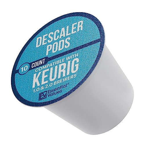 Cápsulas De Enjuague Compatibles Keurig, Paquete De 10...