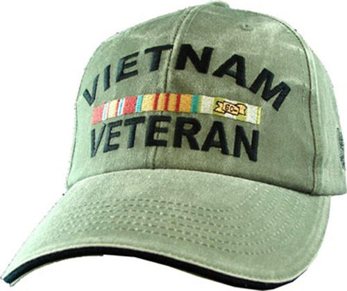 Gorra Bordada Con Logotipo Veterano Vietnam Ee. Uu. Gorra