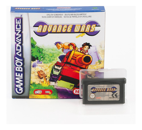 Advance Wars Re-pro Gameboy Gba Español Ing Nintendo + Caja