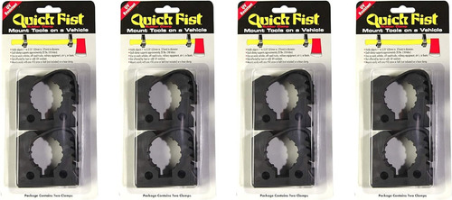 Abrazadera Enganche Rapido Quick Fist  Rústicos 4x4 - 8 Pack