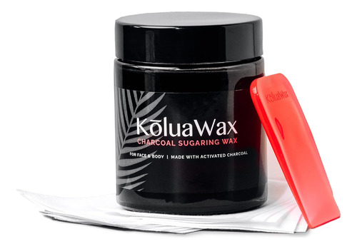 Koluawax Kit Vegano De Cera De Azucar De Carbon Para Mujeres