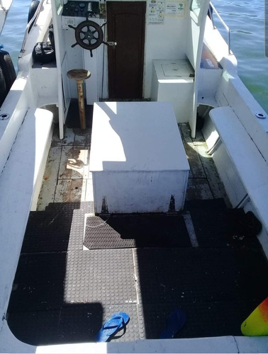 Imagem 2 de 9 de Vendo Embarcação De 10 Mt C/poita Motor Mwm 229