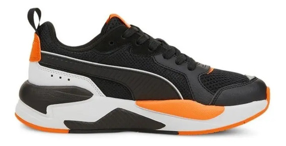 Tenis Puma Negros Con Naranja | MercadoLibre 📦