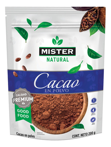 Cacao En Polvo 200g - Mister Natural