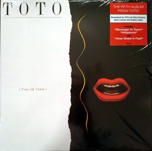 Toto Isolation Vinilo Nuevo 2020 Original Importado