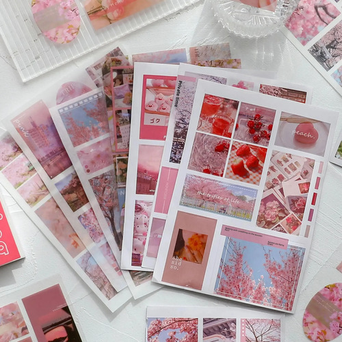 Cute Daily Life - Limited Memory Series Sticker Book Pvc